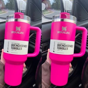Stanley | Kitchen | 2 Camelia Stanley Hot Pink Tumblers 4oz Brand New |  Poshmark